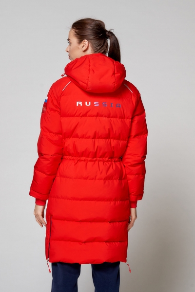 Куртка пуховая женская (красный) W08131G-FF202
