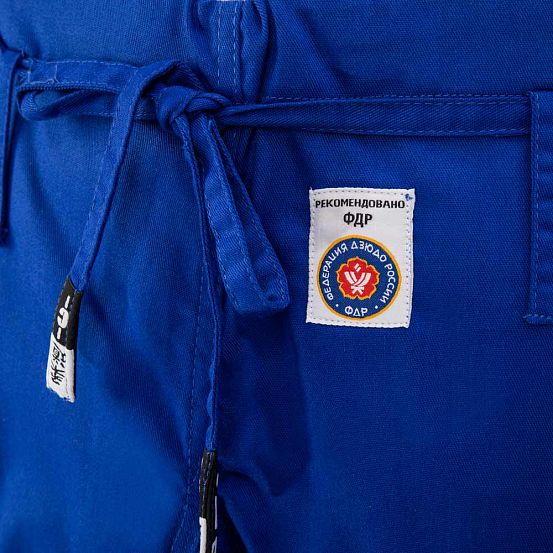 Кимоно для дзюдо Clinch Judo Gold FDR синее C777