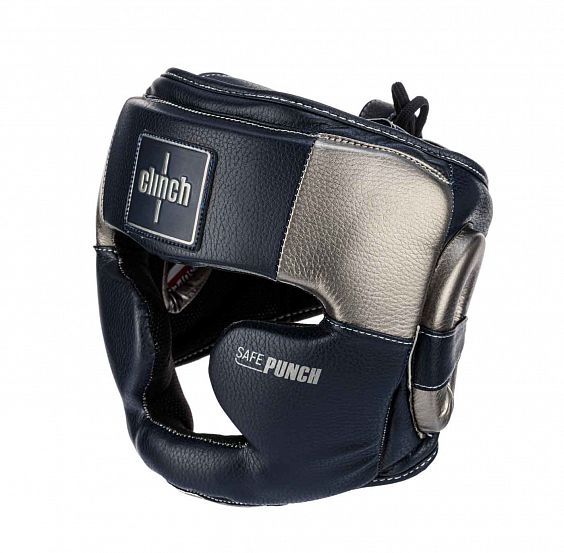 Шлем боксёрский Clinch Punch 2.0 Full Face тёмносине-бронзовый C148
