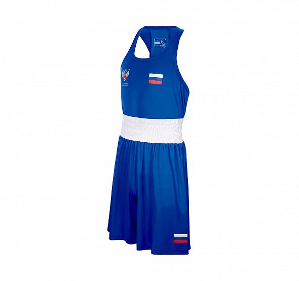 Форма боксерская Clinch Competition ФБР синяя C115