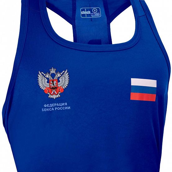 Форма боксерская Clinch Competition ФБР синяя C115