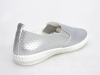 Слипоны женские серебро BEIWEISI 8868-10