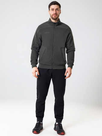 M04321G-HB232 Костюм тренировочный мужской (хаки/черный)