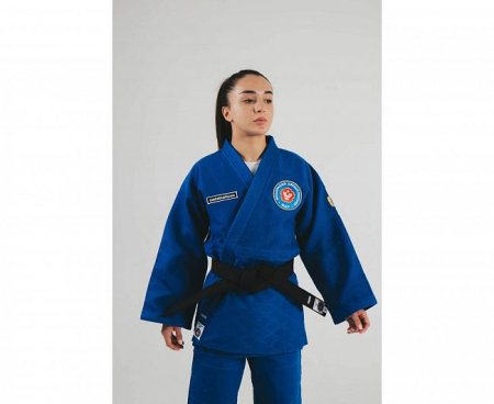 Кимоно для дзюдо Clinch Judo Gold FDR синее C777