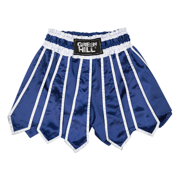 Шорты кикбокс Green Hill COLISEUM синие