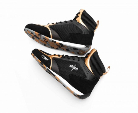 Боксерки Clinch Punch 3.0 чёрно-бронзовые C418