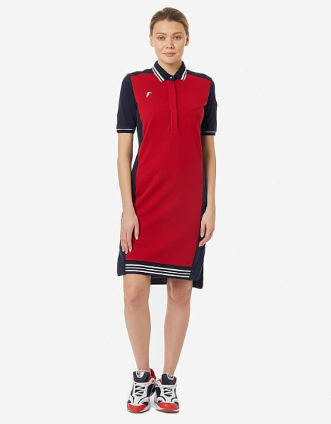 Платье поло (красный/синий) W13420G-RN191