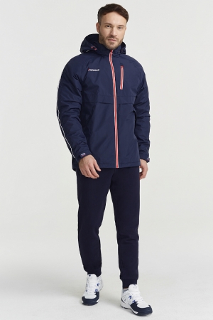 M09110G-NN221 Куртка на флисовой подкладке мужская (синий)