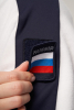 W06330G-FF232R Костюм флисовый женский (белый/синий)