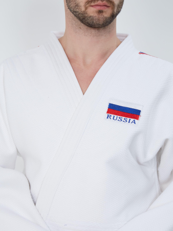 Кимоно дзюдо Firuz мастерское белое
