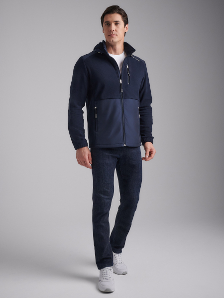 Толстовка мужская 511M-RR-1815 (тёмно-синий) /RED-N-ROCK'S