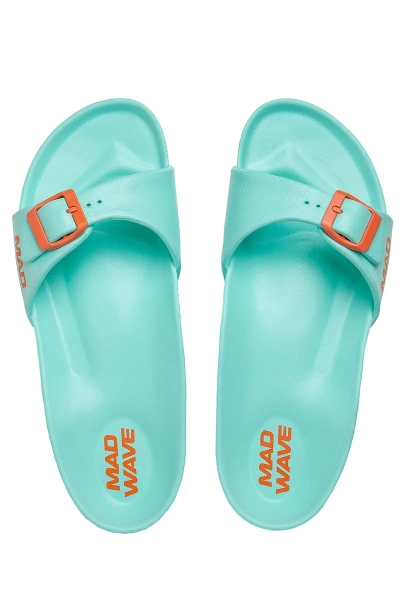 Сланцы женские MAD WAVE Buckle Turquoise M0311 01 16W