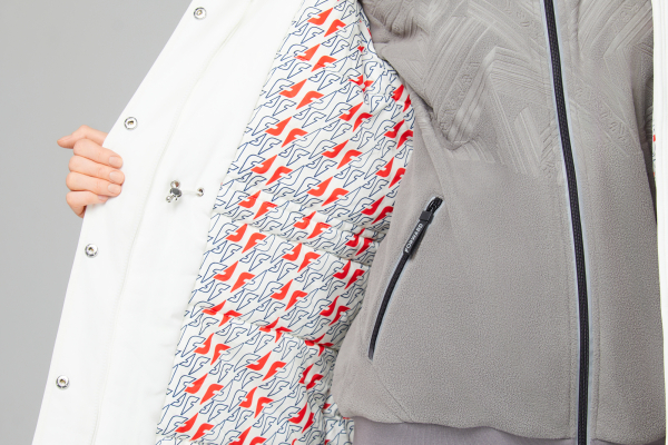 W08260SF-WW242 Куртка утепленная женская (белый/белый)