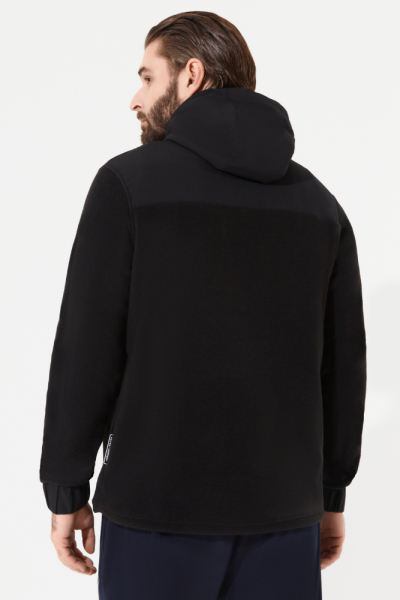 M06110G-BB251 Куртка флисовая мужская (черный)