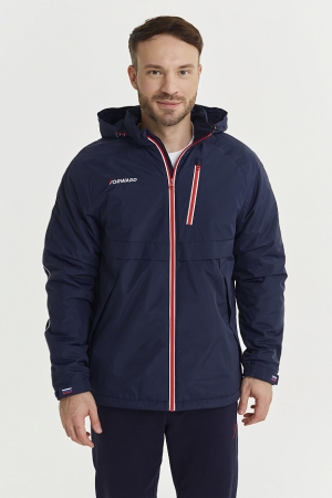 M09110G-NN221 Куртка на флисовой подкладке мужская (синий)