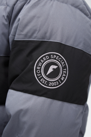 M08170SF-UB242 Куртка пуховая мужская (антрацит/черный)