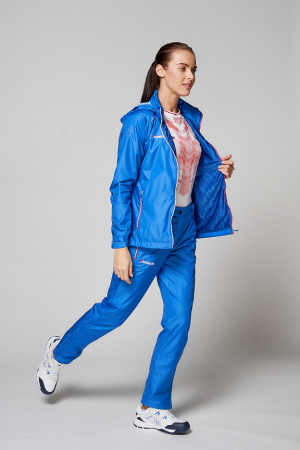W02321G-FF202 Костюм ветрозащитный женский (голубой)