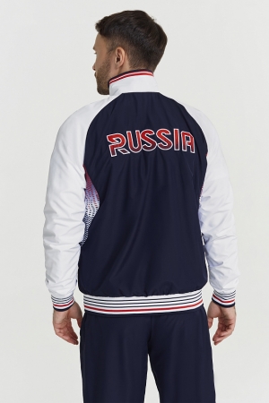 M01310G-NW221 Костюм парадный мужской (синий/белый)