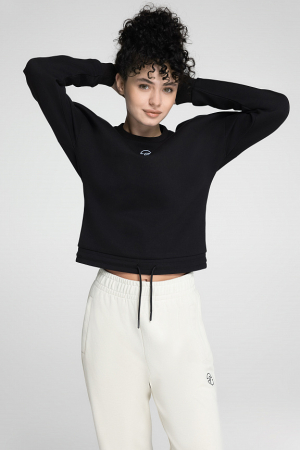 W10410SF-BB241 Толстовка женская (черный/черный)