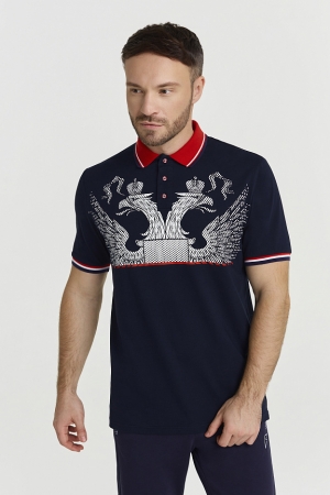 M13210G-NN221 Рубашка поло мужская (синий)