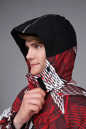 M03310G-CB242 Костюм утепленный мужской (коричневый/черный)