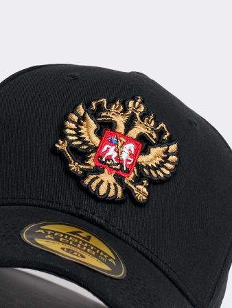 Бейсболка Россия черн 10392 Атрибутика 55-58