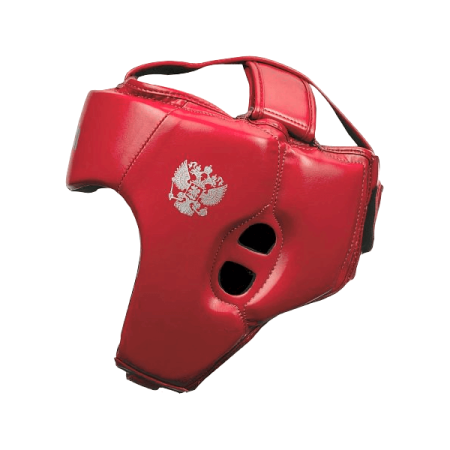 Шлем боксёрский Clinch Olimp Dual красный C113