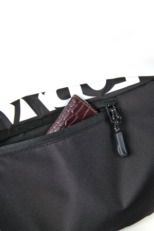 U19120G-BB251 Сумка поясная (черный)