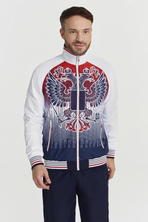 M01310G-NW221 Костюм парадный мужской (синий/белый)