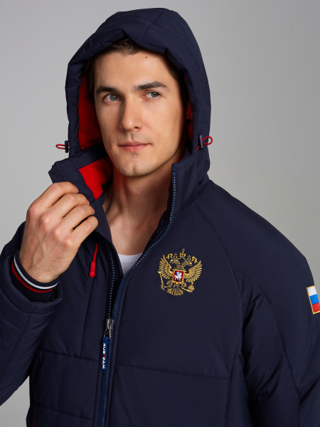 Костюм спортивный мужской RED N ROCKS 18M-RT-1546  (темно-синий)