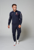Костюм тренировочный мужской (синий) M04331G-FF202