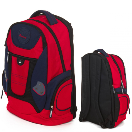 Рюкзак FORWARD/U19491G-RG181 (красный/серый)