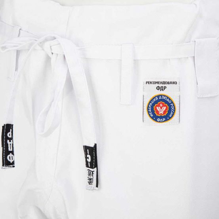 Кимоно для дзюдо Clinch Judo Gold FDR белое C777
