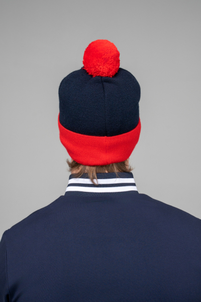 U20440G-NN242 Шапка вязаная (синий/синий)