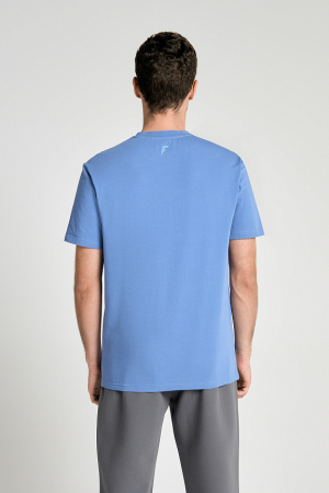 M14220G-AA241 Футболка короткий рукав мужская (аквамарин/аквамарин)