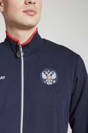 M04340G-FF242R Костюм тренировочный мужской (синий/синий)