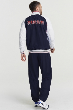 M01310G-NW221 Костюм парадный мужской (синий/белый)