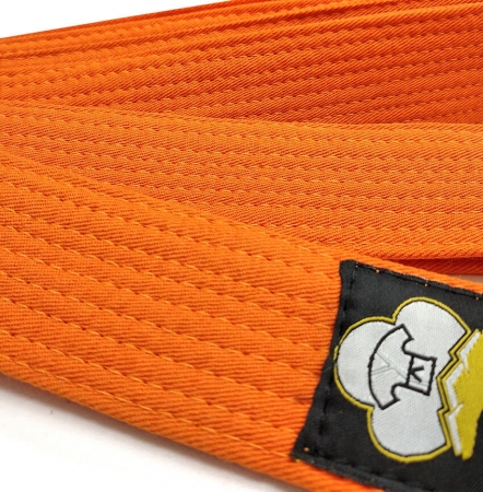 Пояс для кимоно оранжевый