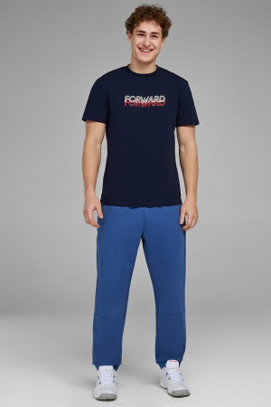 M14220G-NN241 Футболка короткий рукав мужская (синий/синий)