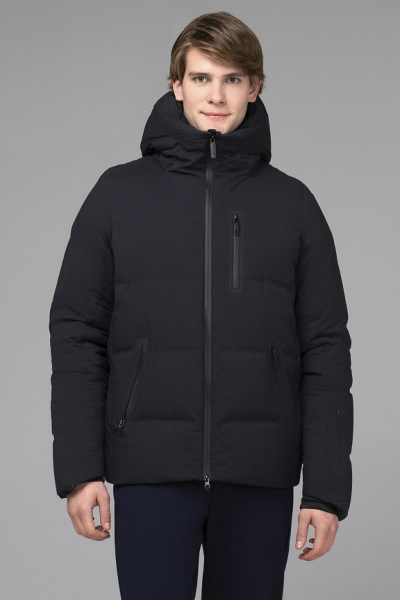 M08515SF-BB242 Куртка пуховая мужская (черный/черный)