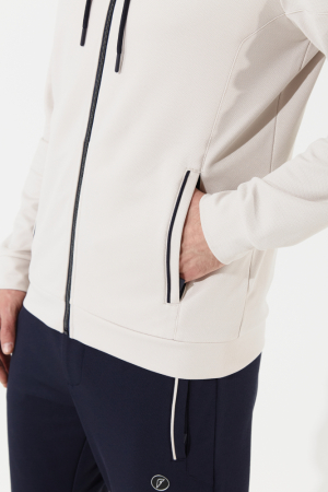 M05310G-SN251 Костюм спортивый мужской (бежевый/синий)