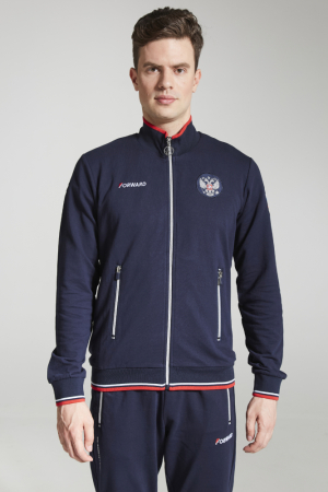 M04340G-FF242R Костюм тренировочный мужской (синий/синий)