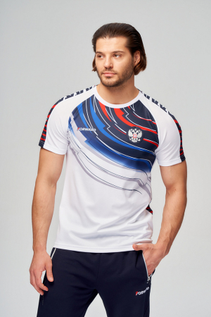 M14270G-FF232R Футболка трикотажная (игровая мужская) (белый/белый)