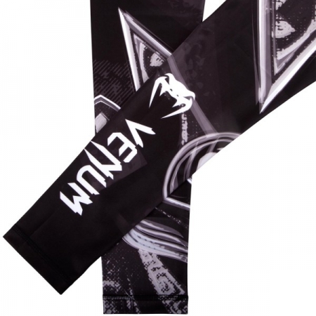 Леггинсы Лев VBG-015 черн-сер  /Venum 