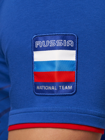 M14280G-FF232R Футболка короткий рукав мужская (голубой/голубой)