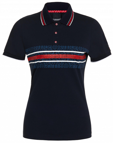 W13220G-NN221 Рубашка поло женская (синий)