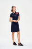 W13410G-NN231 Платье поло женское (синий/синий)