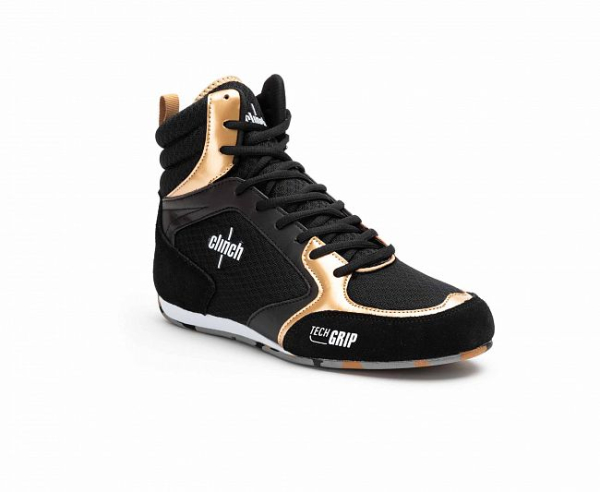 Боксерки Clinch Punch 3.0 чёрно-бронзовые C418