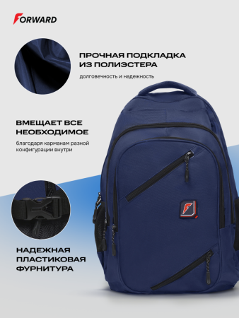 U19499G-NN242 Рюкзак (синий/синий)