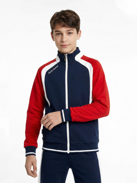 Спортивный костюм детский 11C-RT-1888C (тёмно-синий) /RUSTEAM